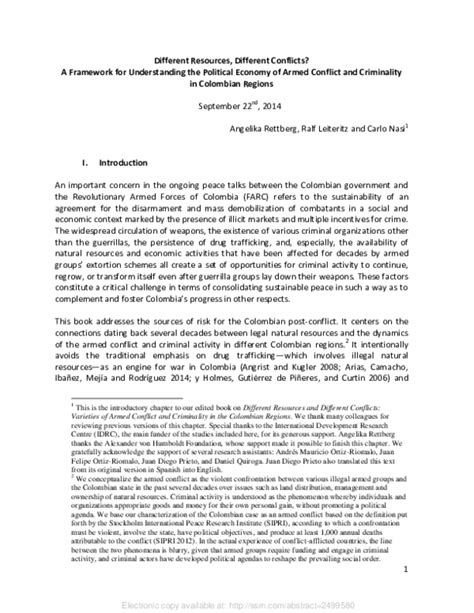  Narrating Violence: A Framework for Understanding Political Conflict: Immersed in Colombian Experiences and Exploding with Insight