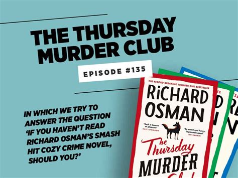  The Thursday Murder Club Unraveling Mysteries with a Dash of Wit and Wisdom